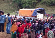 Tăng Đoàn GHPGVNTN cứu trợ các nạn nhân động đất tại Nepal