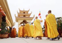 Khóa An Cư Kiết Hạ của Tăng Đoàn GHPGVNTN HN PL. 2563 – DL. 2019 Ngày Thứ Hai – 05/06/2019