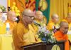 Quyết nghị của Hội nghị Tăng Đoàn GHPGVNTN Hải Ngoại HT. Thích Viên Lý tuyên đọc Quyết nghị