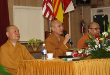 HT. Thích Thiện Tâm từ nhiệm tất cả mọi chức vụ thuộc VPIIVHĐ và GHPGVNTNHN tại Canada HT. Thích Thiện Tâm (giữa)