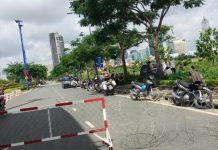 Tuyên Cáo của Tăng Đoàn Hải Ngoại về việc nhà cầm quyền CSVN triệt phá Chùa Liên Trì Đường vào chùa Liên Trì bị phong tỏa