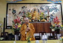 Khóa An Cư Kiết Hạ của Tăng Đoàn GHPGVNTN HN PL. 2563 – DL. 2019 Ngày Thứ Ba – 06/06/2019