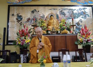 Khóa An Cư Kiết Hạ của Tăng Đoàn GHPGVNTN HN PL. 2563 – DL. 2019 Ngày Thứ Ba – 06/06/2019
