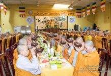 Khóa ACKH ngắn hạn của Tăng Đoàn GHPGVNTN Hải Ngoại PL. 2563 – DL 2019 – Ngày Thứ Sáu – 09-06-2019