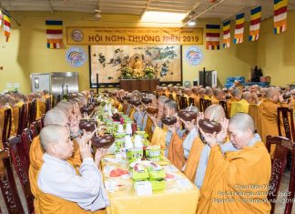 Khóa ACKH ngắn hạn của Tăng Đoàn GHPGVNTN Hải Ngoại PL. 2563 – DL 2019 – Ngày Thứ Sáu – 09-06-2019