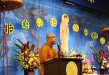 Lá thư Điều Ngự HT. Thích Viên Lý trong lễ Vu lan 2014