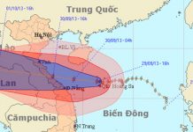 Văn phòng II VHĐ ra Thông Tư cứu trợ bão lụt miền Trung, Việt Nam Bão Wutip