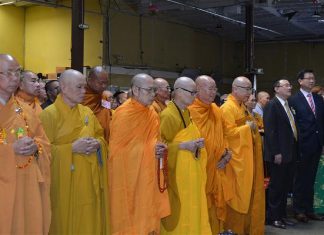 Tăng Đoàn GHPGVNTN Hải Ngoại, Chùa Điều Ngự Đại Lễ Vu Lan năm 2019 Chư Tôn Đức Giáo Phẩm Tăng Ni tham dự Đại Lễ Vu Lan năm 2019