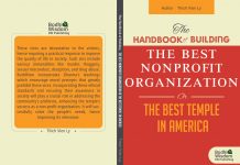 The Handbook of Building The Best Nonprofit Organization or The Best Temple in America – Author THICH VIEN LY