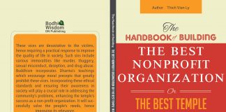 The Handbook of Building The Best Nonprofit Organization or The Best Temple in America – Author THICH VIEN LY