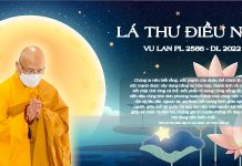 LÁ THƯ ĐIỀU NGỰ Mùa Vu Lan PL 2566 – DL 2022 | HT THÍCH VIÊN LÝ