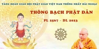 THÔNG BẠCH PHẬT ĐẢN PL 2567 – DL 2023 | HT Thích Viên Lý