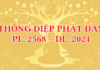 THÔNG ĐIỆP PHẬT ĐẢN PL. 2568 – DL. 2024