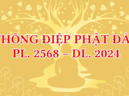 THÔNG ĐIỆP PHẬT ĐẢN PL. 2568 – DL. 2024