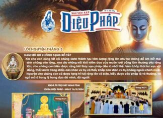 NGUYỆT SAN DIỆU PHÁP T3/2024