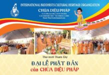 THƯ MỜI THAM DỰ ĐẠI LỄ PHẬT ĐẢN