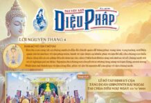 NGUYỆT SAN DIỆU PHÁP T4/2024!