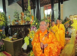Hội Đồng Điều Hành Tăng Đoàn kính lời phân ưu đến Môn đồ pháp quyến Chùa Thiên Hưng