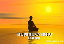 An định trước muôn sự