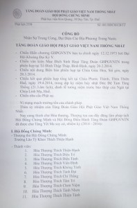 Công Bố Nhân Sự 1