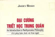 Đại Cương Triết Học Trung Quán – T.T. Thích Viên Lý