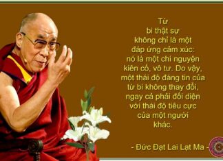 Cho đến hơi thở cuối cùng, tôi vẫn thực hành từ bi
