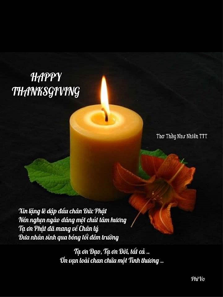 happy thanksgiving - thich tanh tue happy thanksgiving - thich tanh tue