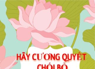 Hãy Cương Quyết Chối Bỏ Đạo Phật Chết – Song Ngữ Vietnamese-English