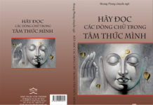 Hãy đọc các dòng chữ trong tâm thức mình