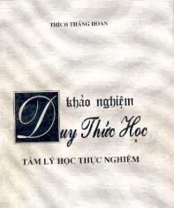 Khảo Nghiệm Duy Thức Học
