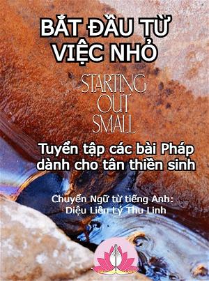 Starting Out Small Bắt Đầu Từ Việc Nhỏ