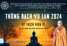 THÔNG BẠCH VU LAN 2024