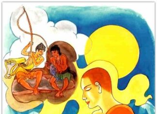 Trưởng lão Angulimala: giống như là mặt trăng vượt thoát ra khỏi đám mây (song ngữ)