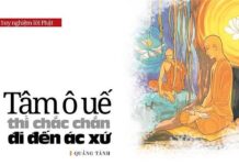 Tâm ô uế thì chắc chắn đi đến ác xứ