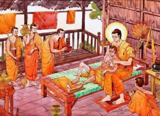 Tích lũy phước báo thăm bệnh