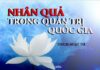 Nhân quả trong quản trị quốc gia