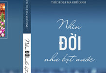 Nhìn đời như bọt nước