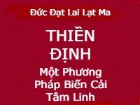 Thiền định một phương pháp biến cải tâm linh