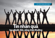 Tin nhân quả, tạo phước đức, sống chân thường