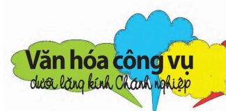Văn Hóa Công Vụ Dưới Lăng Kính Chánh Nghiệp