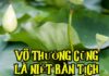 Vô Thường Cũng Là Niết Bàn Tịch Diệt