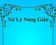 Xử lý nóng giận