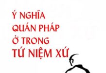 Ý Nghĩa “Quán Pháp” Ở Trong Tứ Niệm Xứ