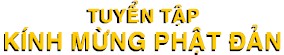 Phật Đản Nhớ Phật