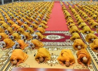 Thúc liễm thân tâm là giữ gìn Chánh pháp