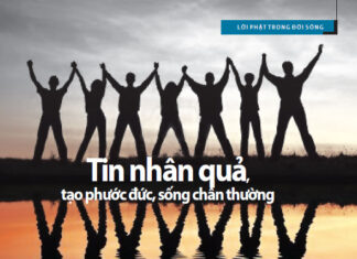 Tin nhân quả, tạo phước đức, sống chân thường