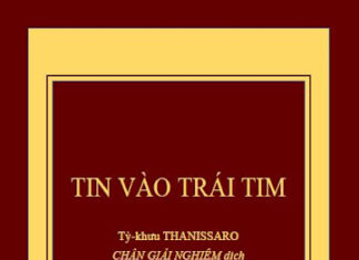 Tin Vào Trái Tim Tỳ-khưu Thanissaro Chân Giải Nghiêm Dịch (Sách PDF song ngữ)