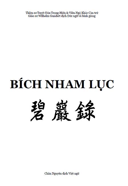 bich nham luc bich nham luc