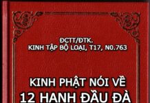 Kinh Phật Nói Về 12 Hạnh Đầu Đà