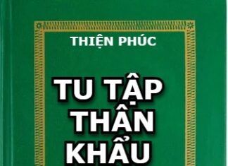 Tu Tập Thân Khẩu Ý Theo Quan Điểm Phật Giáo (Song ngữ Vietnamese-English PDF)